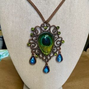 Betsey Johnson Peacock Charm